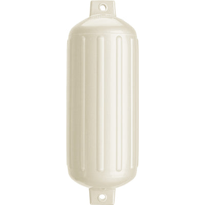 Polyform G-6 Twin Eye Fender 11" x 30" - Metallic White [G-6 METALLIC WHITE]