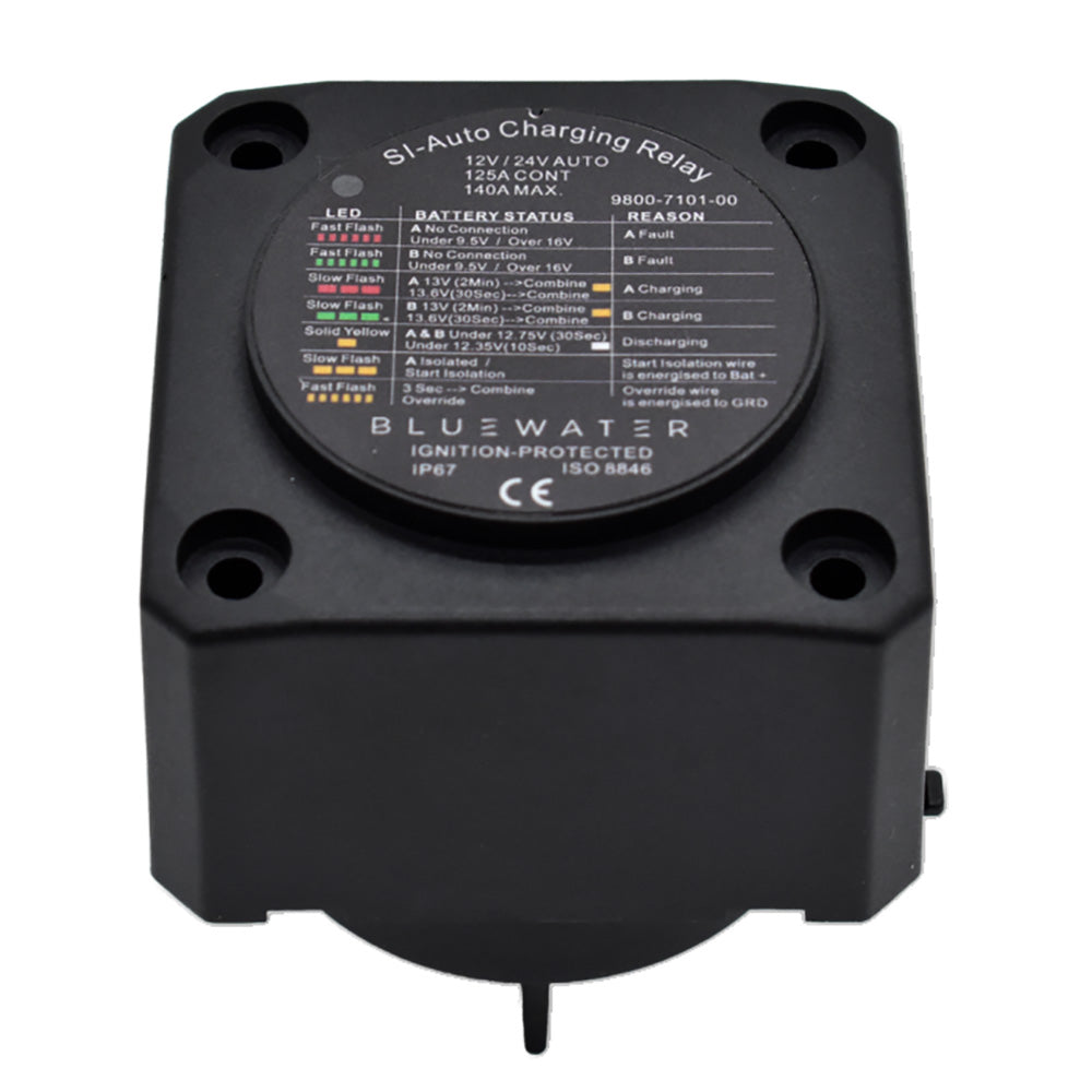Bluewater Auto Charging Relay 12V - 140 AMP [9800-7101-00]