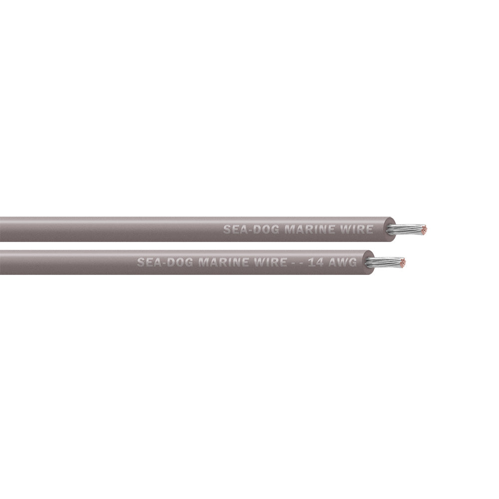 Sea-Dog 14 AWG Grey Primary Wire- 250' [8014114]