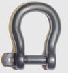 Wichard 13/32" Diameter Self-Locking Bow Shackle - Black