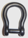 Wichard 5/16" Diameter Allen Head Pin Bow Shackle - Black