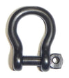 Wichard 5/32" Diameter Bow Shackle w/ Captive Pin - Black