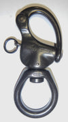 Wichard 3 1/8" Large Bail Snap Shackle - Black