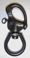 Wichard 5 1/2" Large Bail Snap Shackle - Black