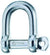 Wichard 13/32" Self-Locking D Shackle