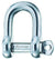 Wichard 15/32" Diameter D Shackle w/ Captive Pin