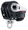 Harken 57mm Triple Swivel Carbo Ratchet Block w/ Cam Cleat