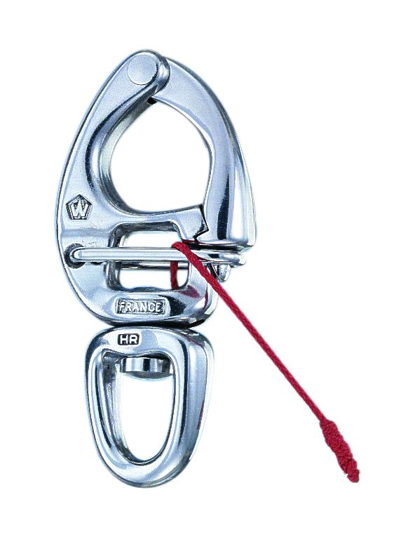 Wichard 4 5/16" Quick Release Snap Shackle "HR" w/ Swivel Eye