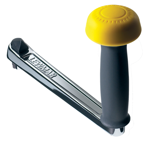 Lewmar 10" Chrome Power Grip Forged Winch Handle