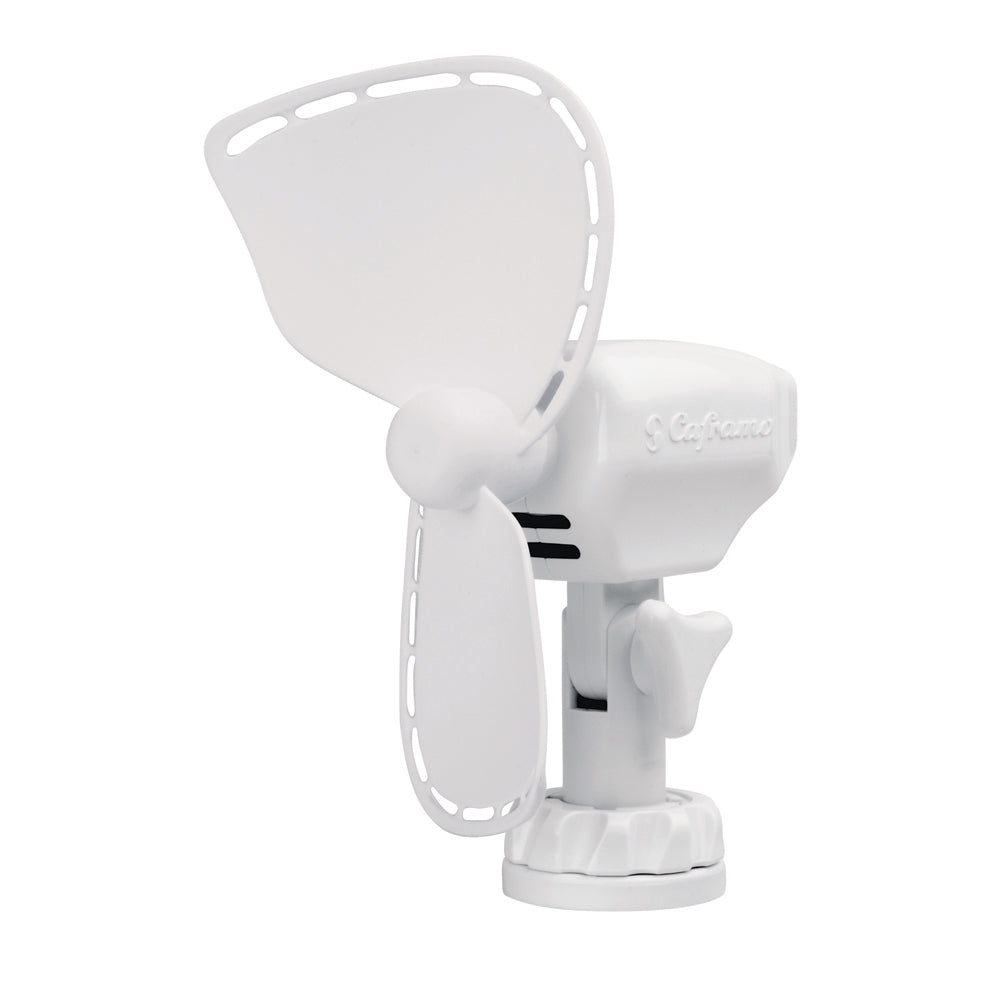 SEEKR by Caframo Ultimate 747 12V 2-Speed 7" Fan w/Lighter Plug - White [747DCWBX]