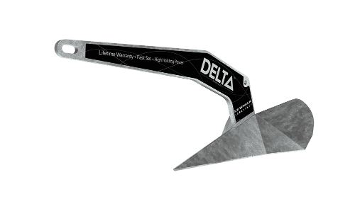 Lewmar Galvanized Delta Anchor 9 lbs. (4 kg)