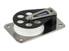 Schaefer Flat Base Aluminum Single Cheek Block