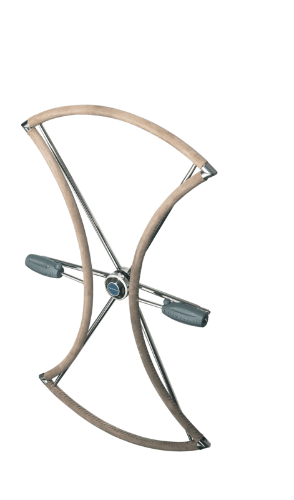 Lewmar 40" 6-Spoke Dual Hub Folding Wheel w/ Hide Cover