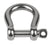 Schaefer 7/16" Pin Dia. Bow Shackle