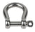 Schaefer 3/8" Pin Dia. Bow Shackle