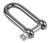 Schaefer 5/16" Long "D" Shackle