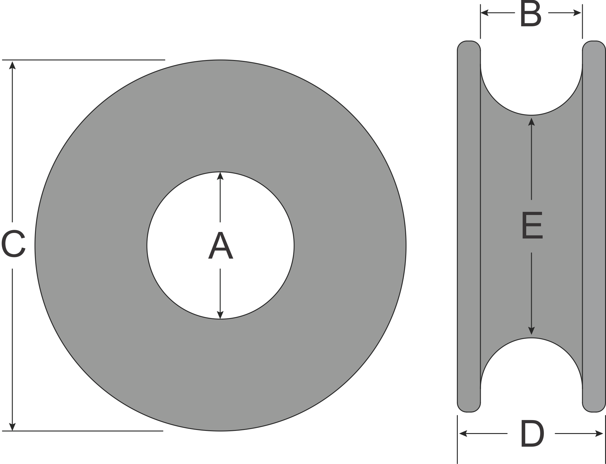 Tylaska 13/16" FR5 Low Friction Ring