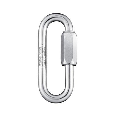 Peguet 10mm (7/16") Galvanized Steel Large Opening Maillon Rapide Quick Link