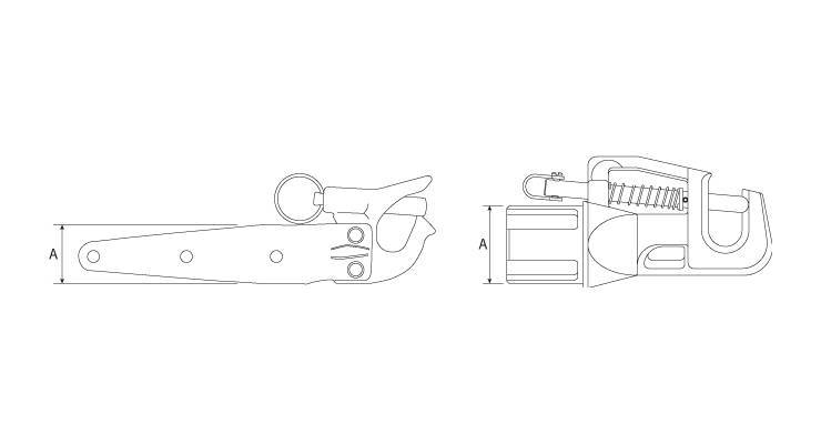 Ronstan 46mm Spinnaker Pole End