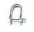 Ronstan Shackle, Standard Dee, Seizing Hole 8mm (5/16") Pin