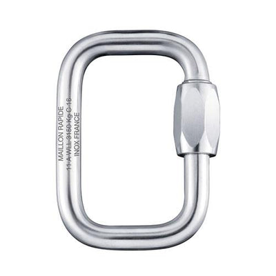 Peguet 4mm (5/32") Galvanized Steel Square Maillon Rapide Quick Link