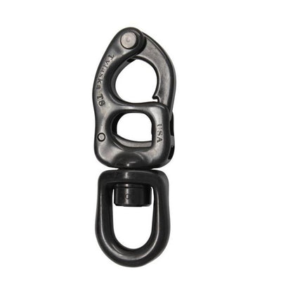 Tylaska 2 15/16" T12 Standard Bail Snap Shackle with Black Oxide Finish