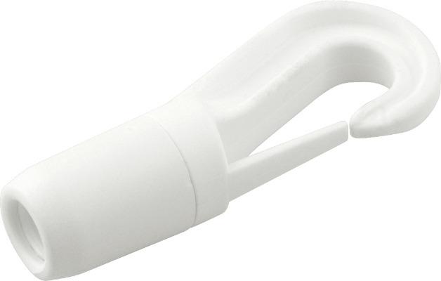 Ronstan Shock Cord hook. Suits 6-8mm (1/4"-5/16") diam