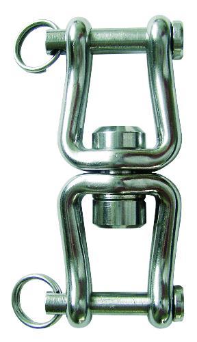 Tylaska 11 3/8" T50 Clevis/Clevis Bail Swivel