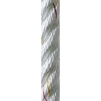 25' of 5/8" New England Ropes 3-Strand Nylon - White